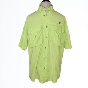 Reel Legends Men's Performance Saltwater II Casual Shirt Size Small